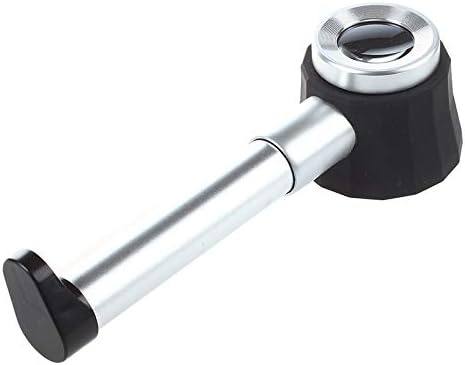 拡大鏡 10倍 手持ち式 LED 光学ガラス 拡大鏡 スケール付き ジュエリールーペ 必要なのは広大な海