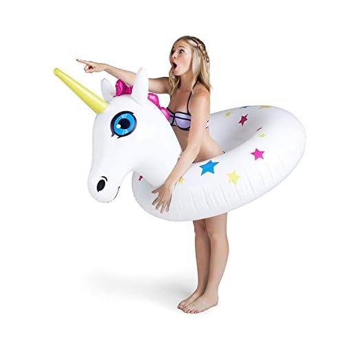 Bigmouth Inc Float Gigante De La Piscina Del Unicornio