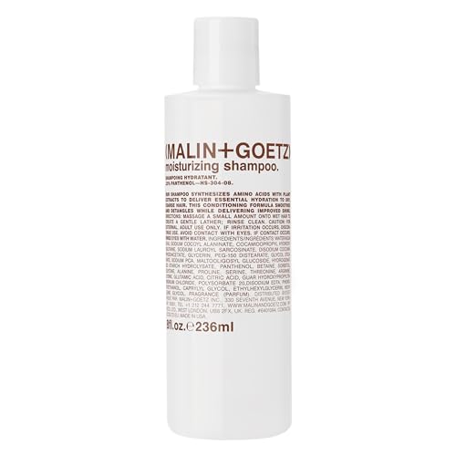 MALIN+GOETZ Moisturizing Shampoo, Neroli & Basil Daily Cleanser, 8 fl oz