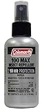 Coleman 100 Max Mosquito Repellent 100% DEET Insect Repellent - 4 fl oz Pump