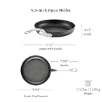 Hestan TITUM Fusion 10-Piece Nonstick Cookware Set, Double Impact Stainless Steel Base & Aluminum Body, Induction Compatible, Made without PFOAs - Image 3