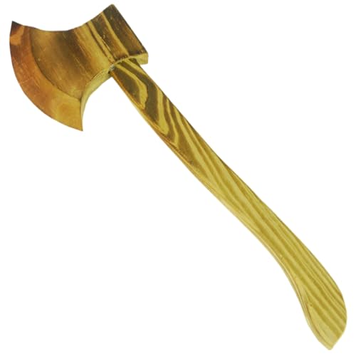 Jorzer Fake Axe 13 Pouces réalistes en Bois de Bois de Hache légère Hache Guerre légers pour Enfants