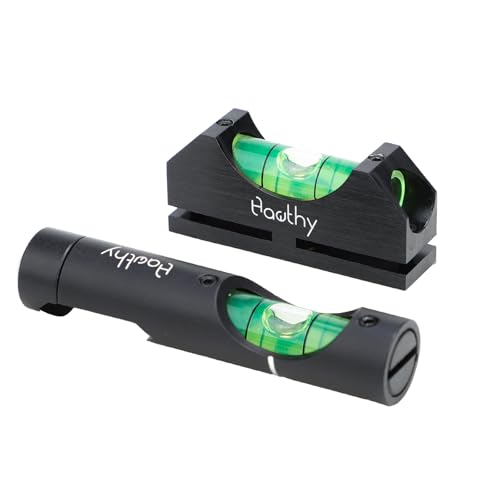 Image of Hawthy Scope Leveling Kit Scope Bubble Level Picatinny Scope Level Magnetic Level Tool Bubble Leveling System