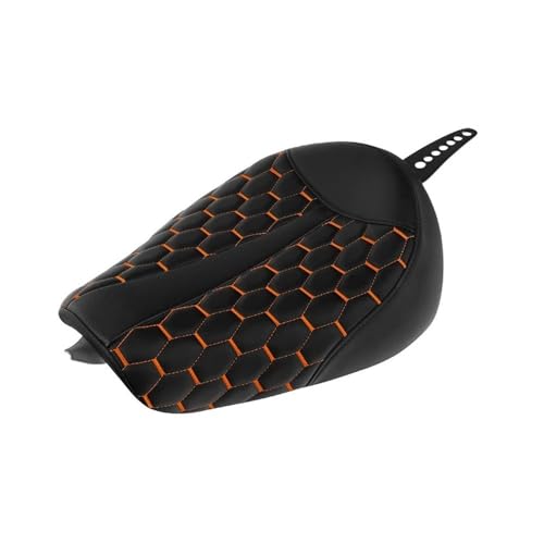 Asiento individual de moto Sportster XL883 y XL1200 con espuma de alta densidad para viajes largos