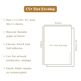 50x C5+ / A5+ Manilla Hard Board Back Envelopes - 238x163 mm - Cardboard Backed Please Do Not Bend Envelope with Peel & Seal Strip - Perfect for Mailing, Posting & Storing Important Documents - Image 2