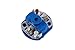 Solink Rubber Drop-in Airsoft End Bell (Color: Blue)