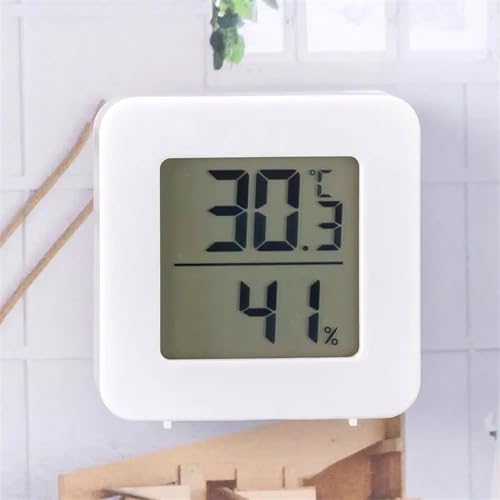 Medidor humedad e higrómetro interior con sensor de temperatura portátil de bajo consumo 5