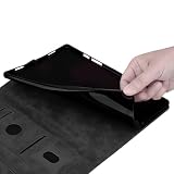 Succtopy Etui do Xiaomi Redmi Pad 2, 11", 2025, folio, z klapką, skóra PU, etui ochronne z uchwytem na długopis i funkcją stojaka, do Xiaomi Redmi Pad 2 2025, czarne