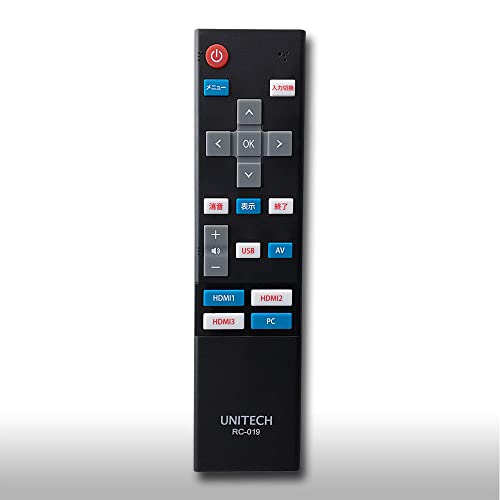 (未使用･未開封品)ユニテク RC-012 液晶モニタ用 リモコン UNITECH Amazon | ユニテク RC-006 液晶テレビ用 リモコン UNITECH