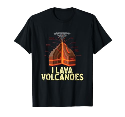 I Lava Volcanoes Geologist - Volcano Lover - Geology Gift Camiseta