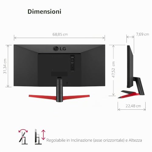 29WP60G-B - Monitor Gaming  Ultragear (Pannello IPS: 2560x1080p - Monitor - Immagine 4