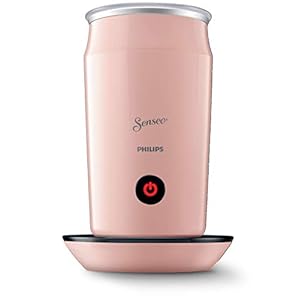 Philips Senseo Melkopschuimer – Capaciteit van 120 ml melk – Voor warm en koud schuim – Gemakkelijk schoon te maken…