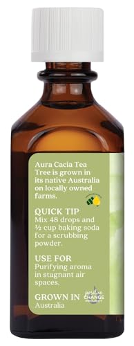 Aceite esencial de árbol de té Aura Cacia 2 oz miniatura 2
