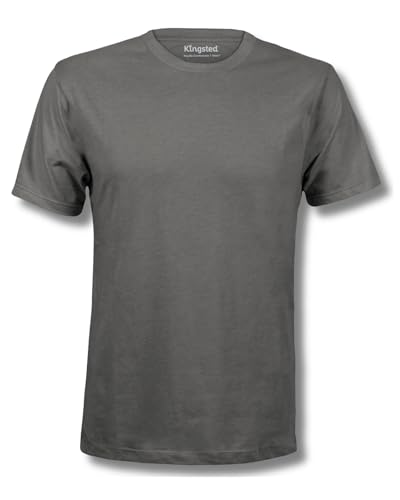 Image of Kingsted T-Shirts for Men Pack - Royally Comfortable - Super Soft Premium Fabric - Well-Crafted Classic Tee