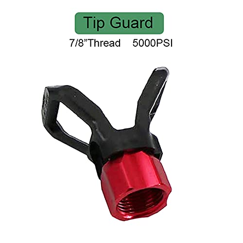 Tektall Universal Spray Sprayer Guide Accessory Tool for All Airless Paint Sprayer 7/8" with 517 Nozzle Tip & 10 Inch Extension Pole Rod - Thumbnail 4