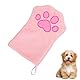 LUYANFX Hundehandtuch Extra Saugfähig Katzen Handtuch Hund Handschuhe Haustier Badetuch Dog Towel Schnell Trocknend für Kleine und Mittelgroße Haustiere, 22 x 15 cm