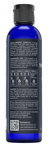 Trace Mineral Complex – 8 oz (96 Servings) – 72+ Ionic Minerals Concentrate/Magnesium, Chloride, Boron, Potassium/Supports Hydration & Electrolyte Balance - Image 3