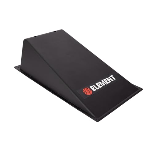 Element Skateboard Ramp Single-Piece for Skateboarding and Bike - Design for Beginners, More Durable, Safe, Capacity 220Lbs