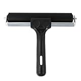 EXCEART Gummiwalze Brayer Walzen Hartgummi Brayer Tintenapplikator Leimwalze Handwerk Stempel Malwerkzeug für Die Druckherstellung Malerei mit Leim Tapete 15Cm