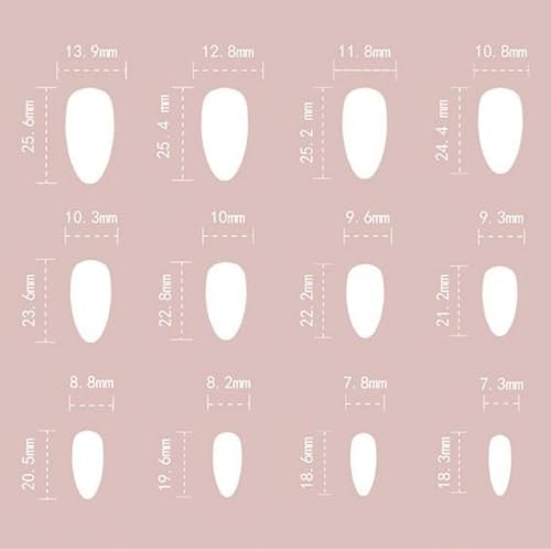 Image of NBNTGH Pink French Tip Glue On Nails, 24 Pcs Almond Shape, ABS Material, Full Cover, Glossy Finish, Strawberry Bow Pattern, Reusable, Summer Nails for Women, Home Manicure, 24 Fl Oz
