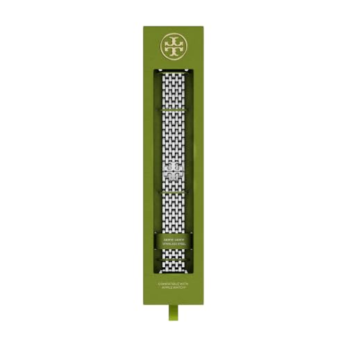 Image of Tory Burch Women's Eleanor 38 /40 /41 /42mm and 42 /44 /45 /46mm Stainless Steel Band for Apple Watch