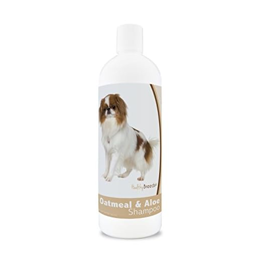 Healthy Breeds Japanese Chin Oatmeal Shampoo with Aloe 16 oz
