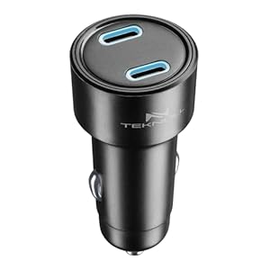 Teknoll CBRTEKN2USB65WK Ładowarka Samochodowa 65W