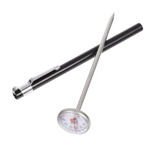 OFFSCH Stainless Steel Kitchen Thermometer for Cooking Water and Accurate Digital Probe for Food Measurement for Home and Outdoor Use