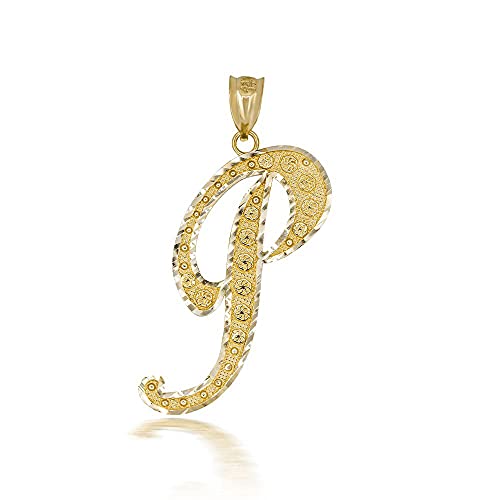 Certified 10k Gold Script Initial Letters 