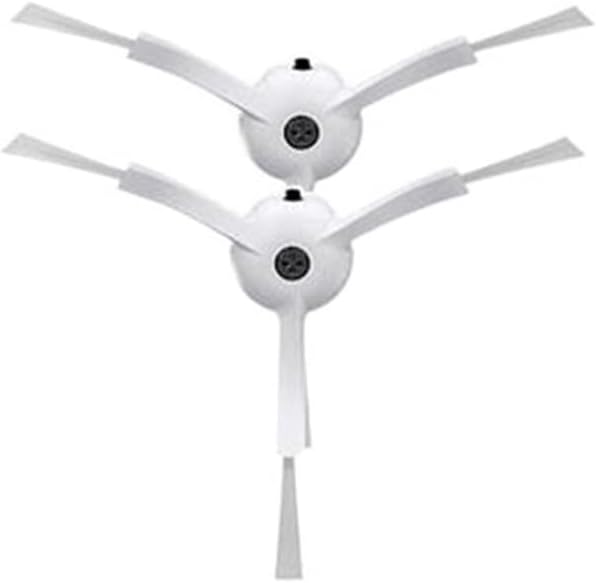 Piezas de aspiradora Compatible con Xiaomi barrer y arrastrar Robot 2 Mjst1s 1S ROBOROCK S7 MAX S50 s5 Accesorios Max Piezas de repuesto de cepillo lateral Vacuumas y cuidado del piso ( Color : 2pcs )