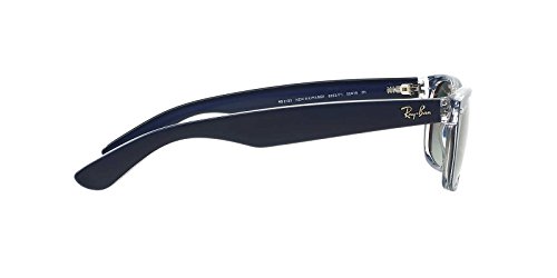 Ray-Ban Sunglasses RB 2132 605371 Matte Blue On Transparent3