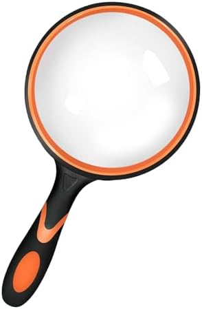 Loupe de lecture de 110 mm incassable, avec poignée souple, pour ...