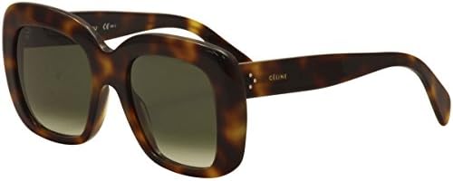 Celine 41433/S O5L Havana 41433/S Square Sunglasses Lens Category 3 Size 52mm