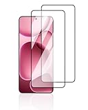UYRUREL Screen Protector for OPPO Find X8 Ultra, Anti-Scratch 9H Hardness Touch Sensitive 2.5D Rounded Edges Bubble Free Easy to Install,Black Border,2 Pack.
