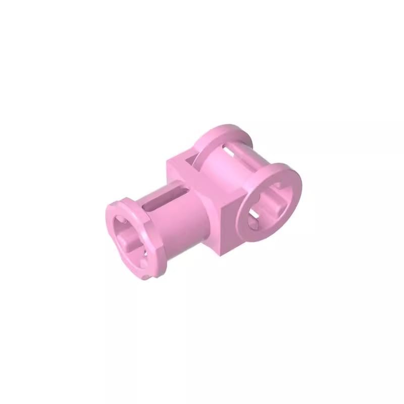 Gobricks Shaft Bolt Connection Technic Axle Connector with Axle Hole 32039 42135 4107081 GDS-931 50Pieces Compatible with Lego Classic Bulk Toy MOC Color:Bright Pink โ image 1