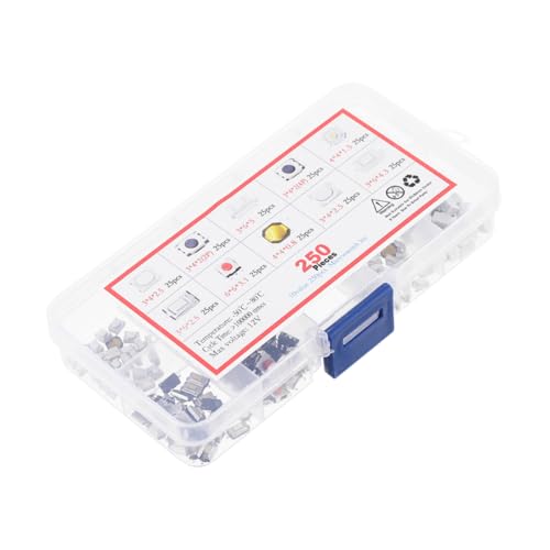Kit de botones pulsadores tactiles para reparacion de mandos de vehiculos y coches