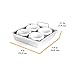 Chicago Metallic Professional 6-Piece Creme Brulee Set with 4 Porcelain Ramekins, 8-inch Square Pan and Wire Rack