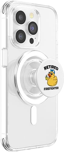 The Legend Has Retired Firefighter PopSockets PopGrip pour MagSafe – vue 4