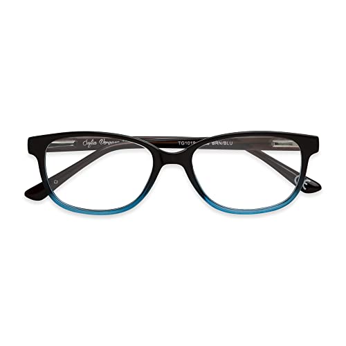 Image of Sofia Vergara x Foster Grant Women's Alicia Blue Light Multi Focus Readers