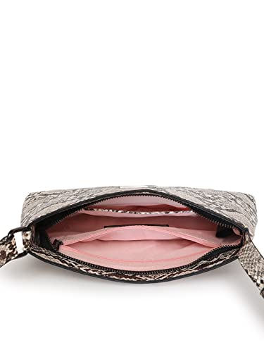 Image of KLEIO Sleek Animal Printed Textured PU Leather Shoulder Sling Bag for Women Girls (HO8073K)