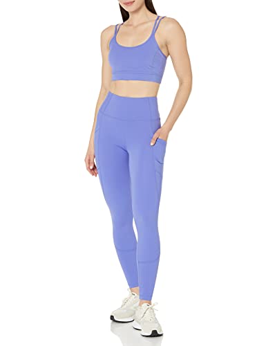 Amazon Essentials Women's Active Sculpt Strappy Back Sports Bra, Purple, Medium #TOP3