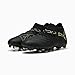 Puma Men's Future Match Firm, Artificial,Ground Soccer Cleats, Black-Fizzy Light-Green Terrain AH25, 9