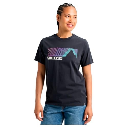 T-shirt Burton Elmore noir pour homme en coton casual au style épuré quotidien