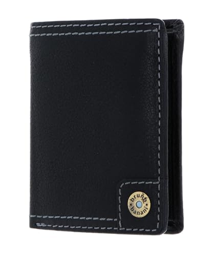 Portefeuille Bruno Banani noir compact intégrant porte-monnaie et cartes