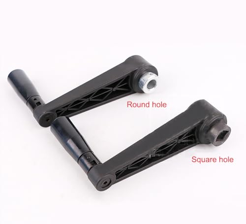 Poignée rotative de manivelle fixe 160mm pour commande de fraiseuse de précision - 3