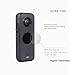 Hoqqf Lens Guard Compatible with insta360 One x2, with Tempered Glass Screen Protector, Oleophobic Anti-Fingerprint Clear Film(6 PCS)