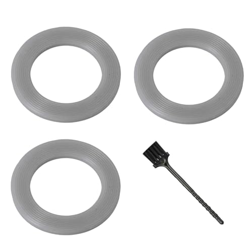 NIYATA Joint Couteau pour Thermomix TM21/TM31,Joint de Couteau pour Thermomix TM31,Joint pour Couteau pour Vorwerk tm31,Piece Detachee Thermomix TM31/TM21 avec Brosse de Nettoyage