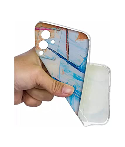 Image of Amazon Brand- Solimo Color Shade Printed Silicon Soft TPU Back Case Cover Compatible for Infinix Note 12 Pro 5G