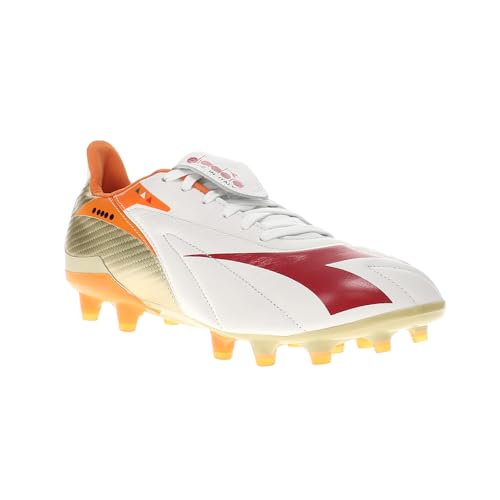 Diadora Mens Maximus Elite Ita T SLX Soccer Cleats - Orange, Red, White - Size 11.5 M2
