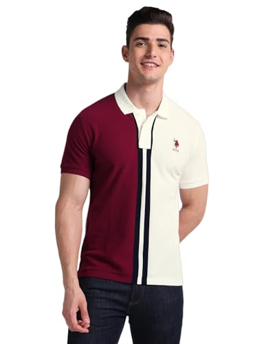 Image of U.S. Polo ASSN. Men's Cotton Slim Fit Shirt